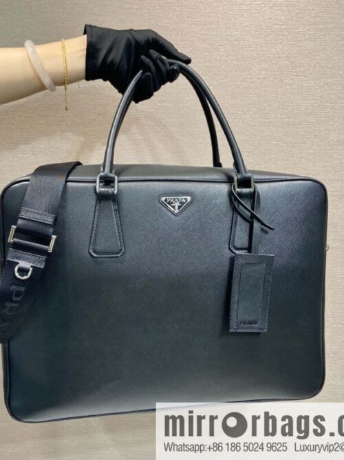 PRADA 🎉 King Briefcase 🎉 2VE026 Thickened Edition🎉🎉