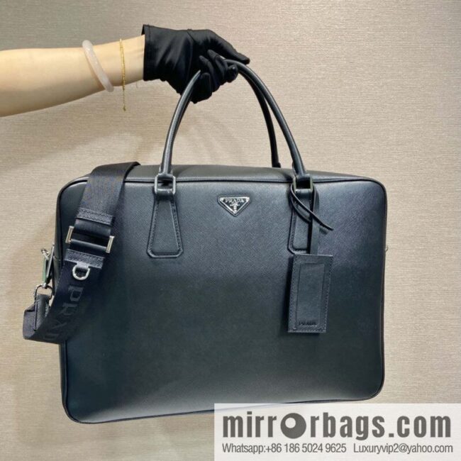 PRADA 🎉 King Briefcase 🎉 2VE026 Thickened Edition🎉🎉