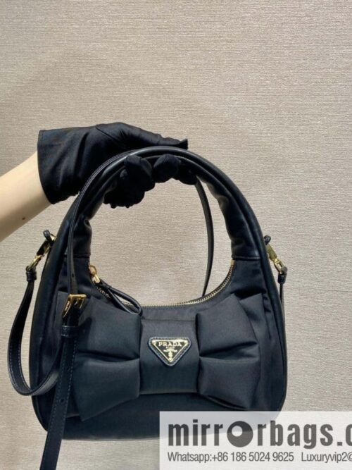 wsxc1735661899664_0-800x800z4hmhbcx4tg125803_20250702191509.jpg PRADA 🎉 bow 🎉 1BC241 armpit bag🎉🎉
