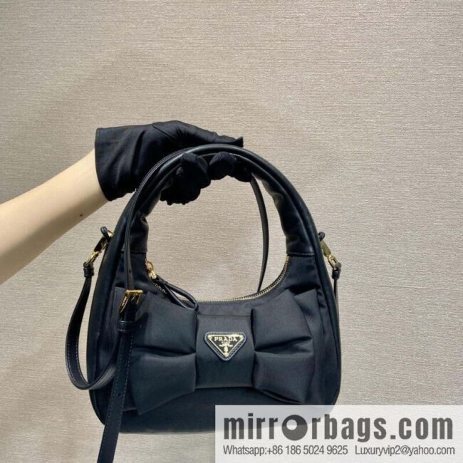 wsxc1735661899664_0-800x800z4hmhbcx4tg125803_20250702191509.jpg PRADA ๐ bow ๐ 1BC241 armpit bag๐๐