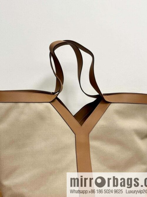 YSL 🆕 𝗪𝗛𝗬 𝗧𝗢𝗧𝗘 tote bag 🔥 817602 canvas