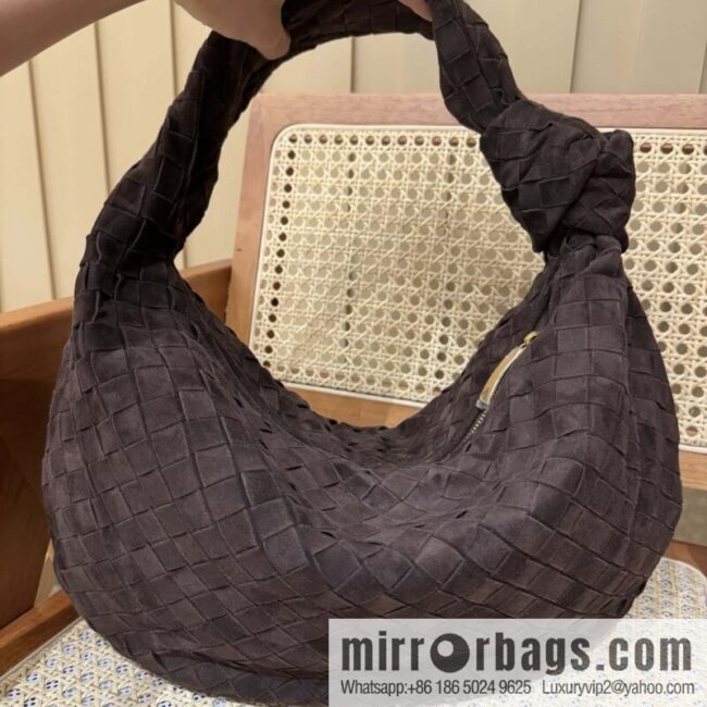 wsxc1735836458282_0-800x800w4sg5cqzxs2121919_20250702162156.jpg BV Jodie Shoulder Backpack 600261 Suede Chocolate Brown