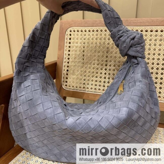 wsxc1735836541973_0-800x800dnkerof415g121907_20250702162014.jpg BV Jodie Shoulder Backpack 600261 Suede Silver Grey