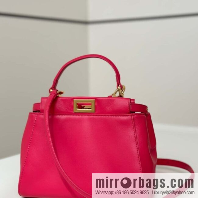 FENDI peekaboo series, model number: 8315 rose red