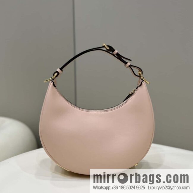 FENDI Fendigraphy armpit bag, model number: 80056m powder