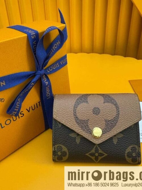 LV M80725 [Official all-steel chip version] This Zoé wallet