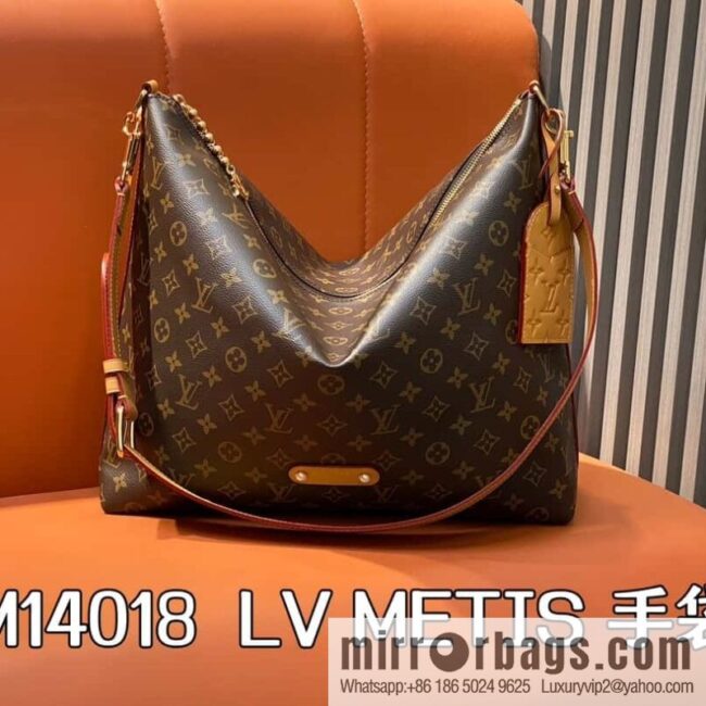 [Premium‑quality] M14018 presbyopia, messenger bag, messenger bag series LV METIS handbag