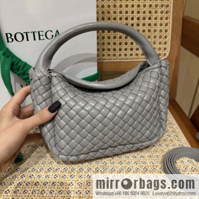 wsxc1736971365389_0-800x800svqeoma3dxa114441_20250702122753.jpg BV Small Cobble Handbag 805739 Silver Grey