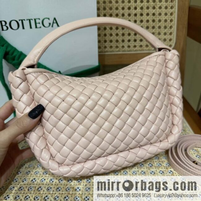 wsxc1736971462566_3-800x800bth1zjj03eg114426_20250702122705.jpg BV Small Cobble Handbag 805739 Embossed Powder