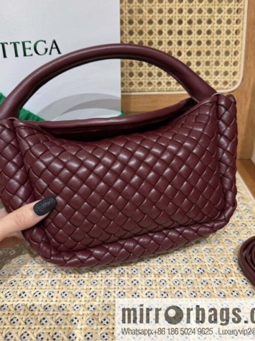wsxc1736979473242_0-800x800gzdy2ozpayi114388_20250702122523.jpg BV Small Cobble Handbag 805739 Barolo Burgundy