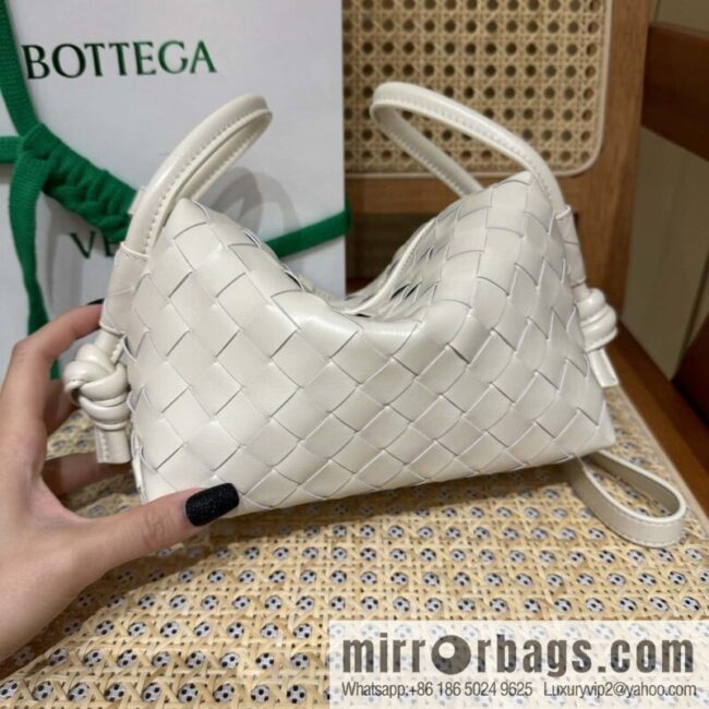 BV Loop Handbag 796615 Sea Salt