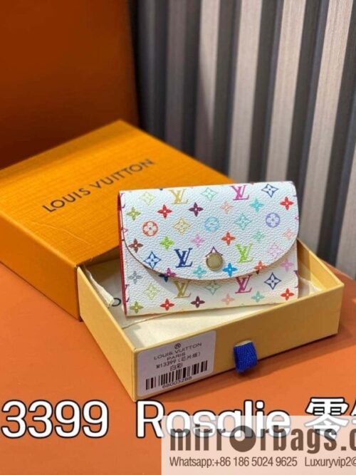 [Boutique‑grade] M13399 white color, change bag wallet series, this Rosalie change bag