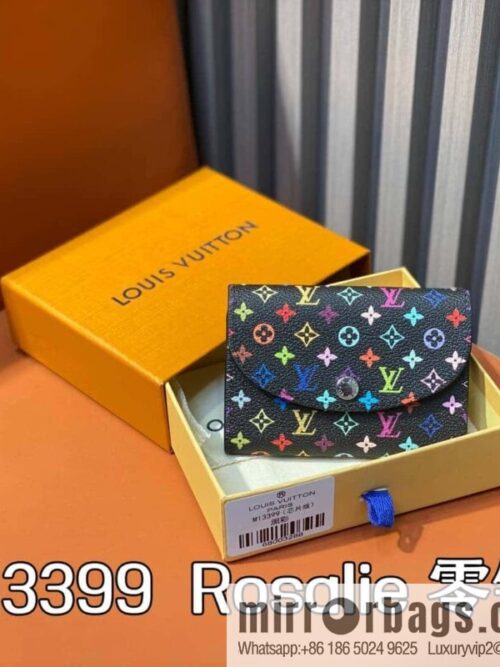 [Boutique‑grade] M13399 black color, change bag wallet series, this Rosalie change bag