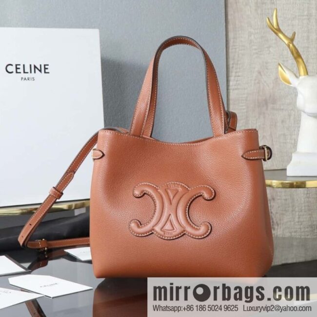 [Premium quality, all-steel hardware] New product launched cabas anais granular cow leather handbag, small model number: 118613