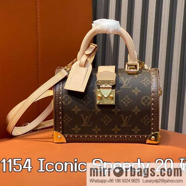 [Boutique‑grade] M11154 presbyopia, box hard box, this Iconic Speedy 20 handbag.