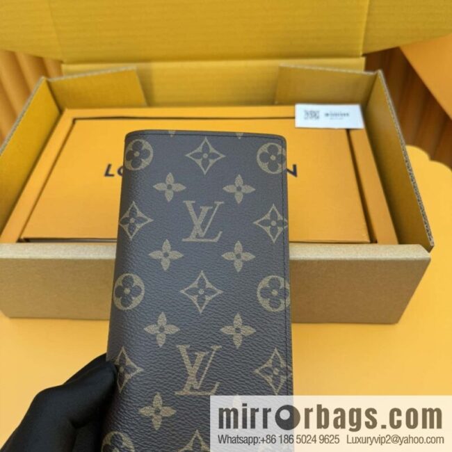 LV Brazza Wallet M66540 [Official Full Chip Version]