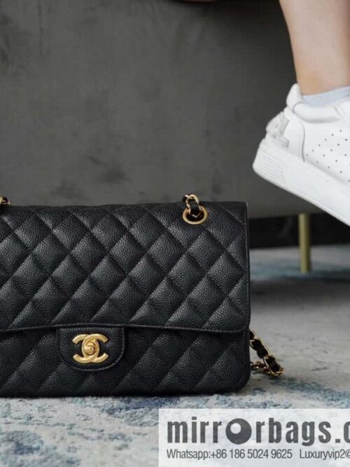 wsxc1740487811318_8-800x800mcwu20cb4oc85763_20250701214917.jpg Classic Flap, black gold, large ball pattern 〰️ A01112