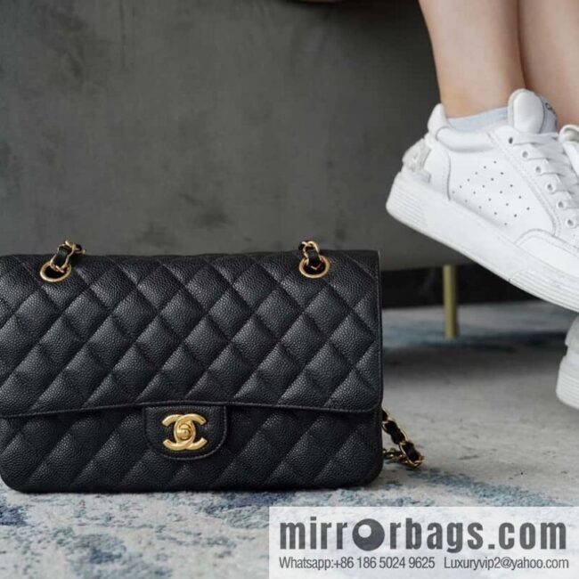 wsxc1740487811318_8-800x800mcwu20cb4oc85763_20250701214917.jpg Classic Flap, black gold, large ball pattern 〰️ A01112