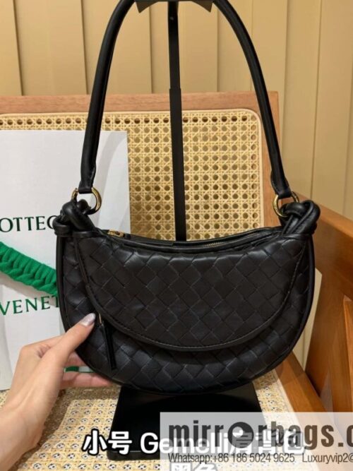 wsxc1740934117075_0-800x800yoljtba5cst84739_20250701211811.jpg BV Small Gemelli Shoulder Backpack 776764 Black