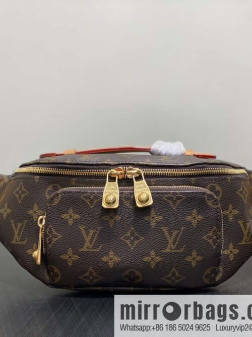 [Boutique‑grade] M14019 monogram breast bag fanny pack RUSH JM medieval fanny pack