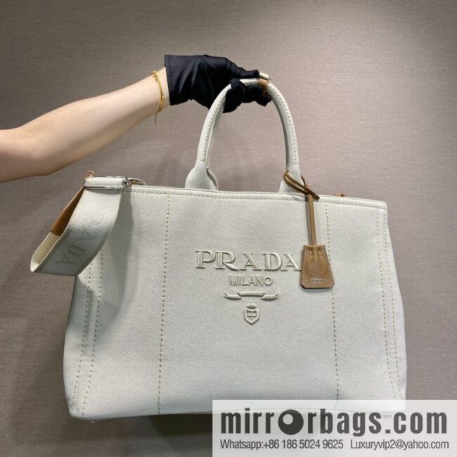 PRADA 🎉 new tote bag 🎉 2VG131 men\'s 🎉🎉 beige