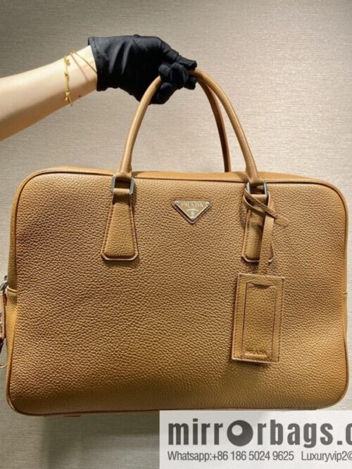 wsxc1751637003786_0-800x800ytevwnlewod132452_20250704191626.jpg PRADA 🎉 new briefcase 🎉 2VE027 with lock 🎉🎉 caramel color